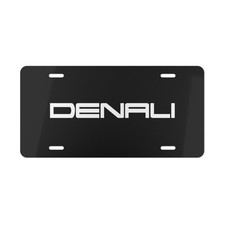 GMC Denali License Plate Auto Car, Aluminum Metal Tag (Vanity Plate) picture