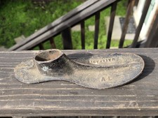 Antique MALLEABLE A CAST IRON SHOE LAST 9 1/2
