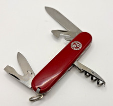 VTG Victorinox Spartan USMC Marine Corps Swiss Army Knife Red 91mm RARE picture