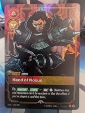 Riftbound TCG Hand of Noxus Darius Pre-Release Promo 253/298 OGNX Origins picture