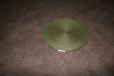 NOS WWII OD 5/8 wide canvas webbing 40 yard roll 1945 dated JQMD picture