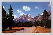 WY-Wyoming, Grand Teton National Park, Scenic, Vintage Postcard picture