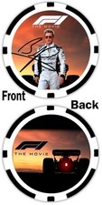 BRAD PITT - F1 THE MOVIE - COMMEMORATIVE POKER CHIP - ***SIGNED*** picture