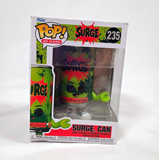 Funko Pop Ad Icons Surge Can #235 Vinyl Figure New in Box Coca-Cola Soda picture