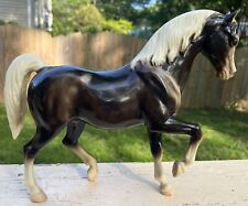 Vintage BREYER #201 Family Arabian Stallion Glossy Charcoal “HICKORY” picture