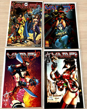 COMIC BOOK  VAMPI   ISSUES 1E (NM), 4, 19B, 20 (4) ANARCHY STUDIOS   B&B picture