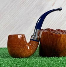SAVINELLI ELEGANZA 614 FULL BENT BILLIARD (6MM) ESTATE PIPE. NEAR MINT picture