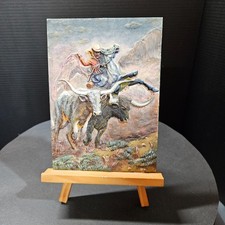 Gregory Perillo The Rustler Based On An Original Painting Mini Views 3D 1999 picture