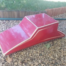 PIZZA HUT CAR ROOF TOPPER LIGHTED DELIVERY PLASTIC SIGN MAGNETIC NO POWER CORD picture