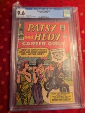PATSY & HEDY CAREER GIRLS 104 CGC 9.6 OFF-WHITE/WHITE picture