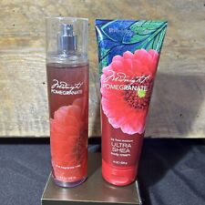  MIDNIGHT POMEGRANATE Bath & Body Works Cream and Fragrance Mist    picture