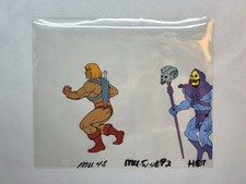 2x Cel Lot HE MAN Masters of Universe MOTU Original Animation SKELETOR Havoc picture