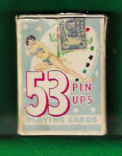 Vintage ALBERTO VARGAS 53 Mint Pinup Playing Card Deck 1940s Mint -- Good Box picture