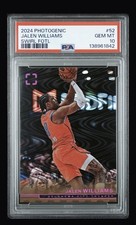Panini 2024-25 Photogenic Jalen Williams /8 Swirl FOTL #52 PSA 10 POP 1 picture