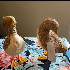 Farmhouse Set of 2 Straw Ducks picture