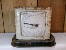 Vintage R.A. Hunter Scale Co Norristown PA Non-Working Metal Scale picture