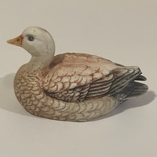 Small Medium Ceramic Handpainted Duck Figurine Shelf Display Home Decor picture