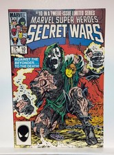 Dr Doom Marvel Super Heroes Secret Wars 10 NM 1985 Mike Zeck   🔑 picture