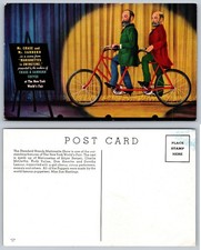 Vintage 1939-40 NY World's Fair Chase Sanborn Marionettes Postcard Swingtime picture