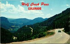 Wolf Creek Pass Colorado CO San Juan River Postcard Petley VTG UNP Vintage picture