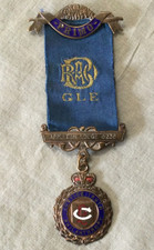 Vintage Masonic Medal Ribbon RAOB Buffaloes GLE Primo Appleton Lodge 1948 picture
