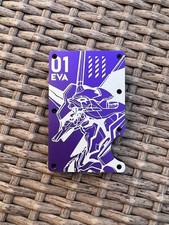 Evangelion Unit-01 Metal minimalist wallet card case picture