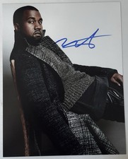 Kanye West Signed Photo, 8x10 with COA, picture