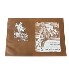 Appaloosa Horse Club Pamphlet Vintage Brown The Horse That Made History Booklet picture