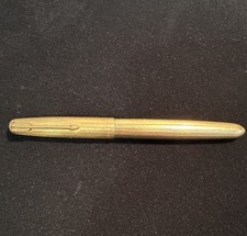 1948 Parker 51 Aerometric Fountain Pen 1/10 14K Gold Filled Cap Vintage USA picture