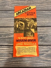 1962 Arcadian Copper Mine Hancock Michigan Upper Peninsula Brochure Flyer picture