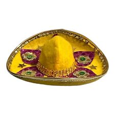 Salazar Mini Sombrerito Mariachi Hat Decor Mexico Fiesta Souvenir yellow New picture