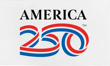 America 250 Outdoor Flag, Off White, Poly Cotton 60