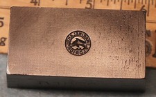 1939 MARINELAND FLORIDA Dolphin Pin STEEL STAMPING DIE Robbins RH619 FL picture