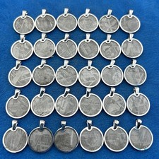 30PCS Muonionalusta iron meteorite diameter 18mm all in photo LY977 picture
