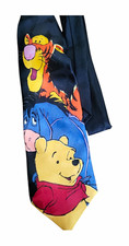 Vintahe Disney Winnie the Pooh & Friends Necktie picture