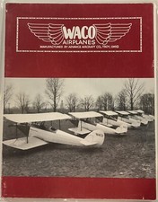 1923-1942 WACO AIRCRAFT Production Book, Aviation, Vintage, United States picture