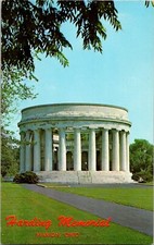 Vintage Postcard Marion Ohio OH President Warren Harding Memorial Monument picture