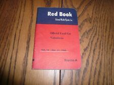 Feb Mar 1963 Booklet National Used Car Market Report Red Book - Region A picture