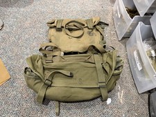 ORIGINAL POST WWII KOREAN WAR US ARMY M1945 COMBAT FIELD PACK & SUSPENDERS SET- picture