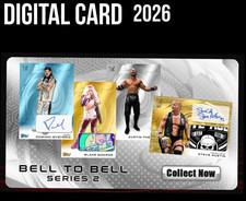 [DlGITAL CARD] TOPPS WWE SLAM BELL TO BELL SERIES 2 RARE+UC 75 CARD SET 2026 picture