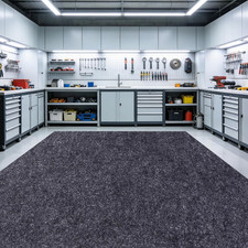 Garage Floor Mat 8.8'X22',Oil Spill Mat,Non-Slip Waterproof Garage Floor picture