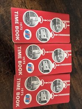 1975 United Transportation Union UTU Bus Railroad Union Employee Time Book Blank picture