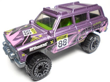 2024 HOT WHEELS 1988 JEEP WAGONEER #88 PURPLE 1:64 DIECAST 2 7/8