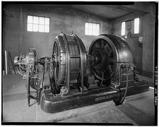 Yakima Valley Transportation Company Motor Generator Set 1910s Interior View picture