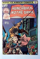Marvel Classics (Hunchback of Notre Dame) #3 (1976) Marvel 1st Print Comic Book picture