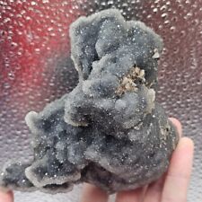495g Sphalerite/Black Sphalerite/Sparkles/All Natural Mineral/Crystal picture