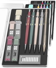 - Art Mechanical Pencil Set, 5 Vintage Mechanical Pencils , 5 HB Lead picture
