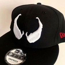 New Era 9FIFTY Marvel Venom Red Snapback Cap Authentic Spider-Man Villain picture