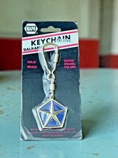 Rare NOS 90s Deadstock Vintage NAPA Balkamp Chrysler Pentastar Keychain 731-1280 picture