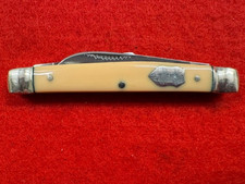 VINTAGE CARL SCHLIPER EYE BRAND ½ CONGRESS #54Y, SMOOTH DELRIN SCALES (409) picture